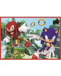 Puzzle Trefl 4 în 1 - Aventurile lui Sonic - 3t